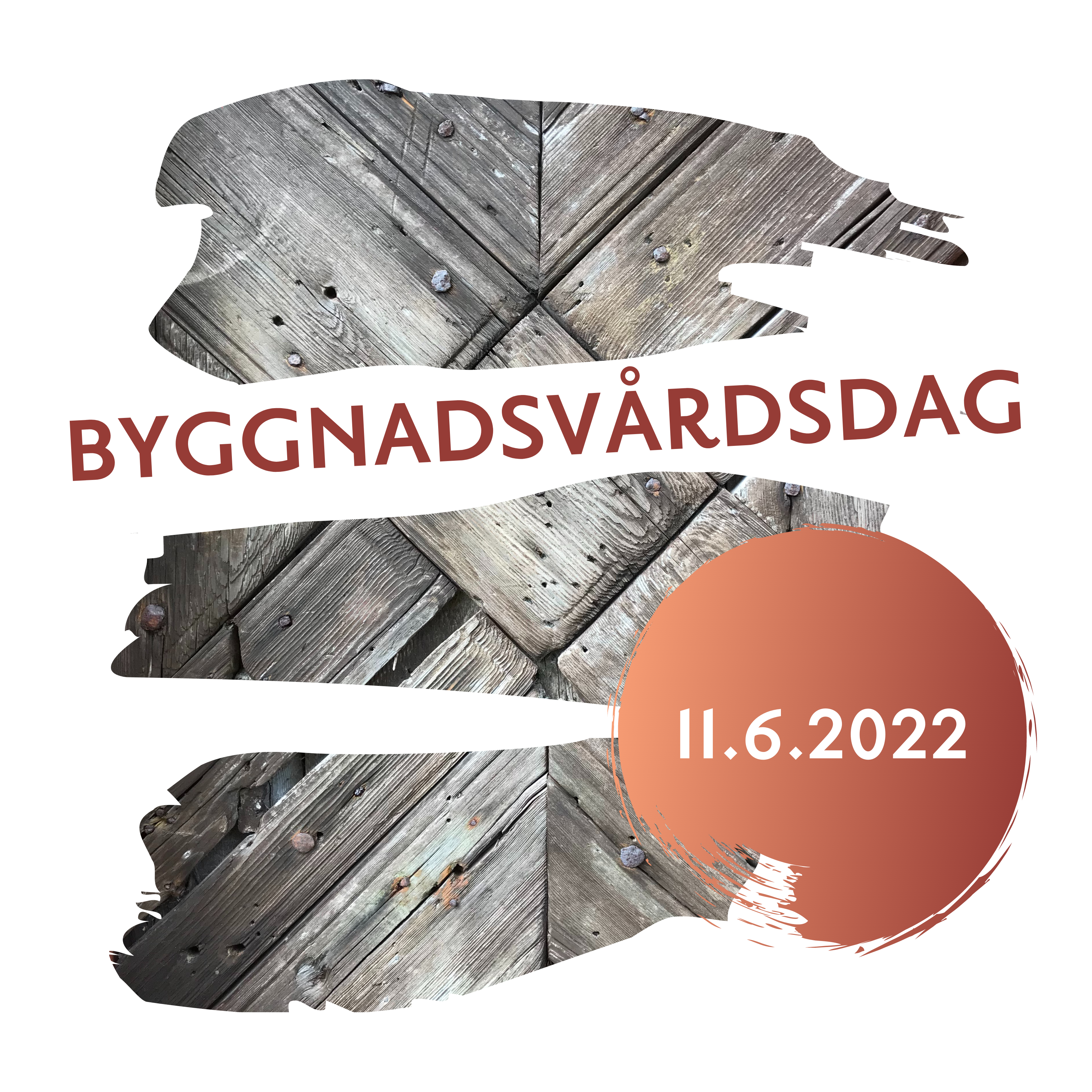 Evenemangsbild för Byggnadsvårdsdagen på Forngården 11.6.2022